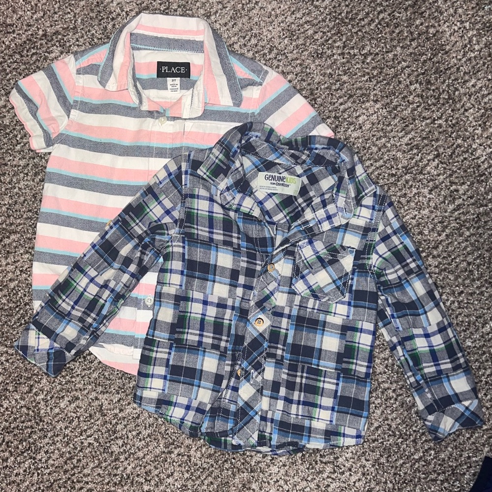 Boys 3T dress shirts